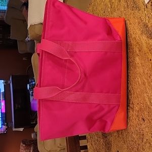 Large canvas beach bag